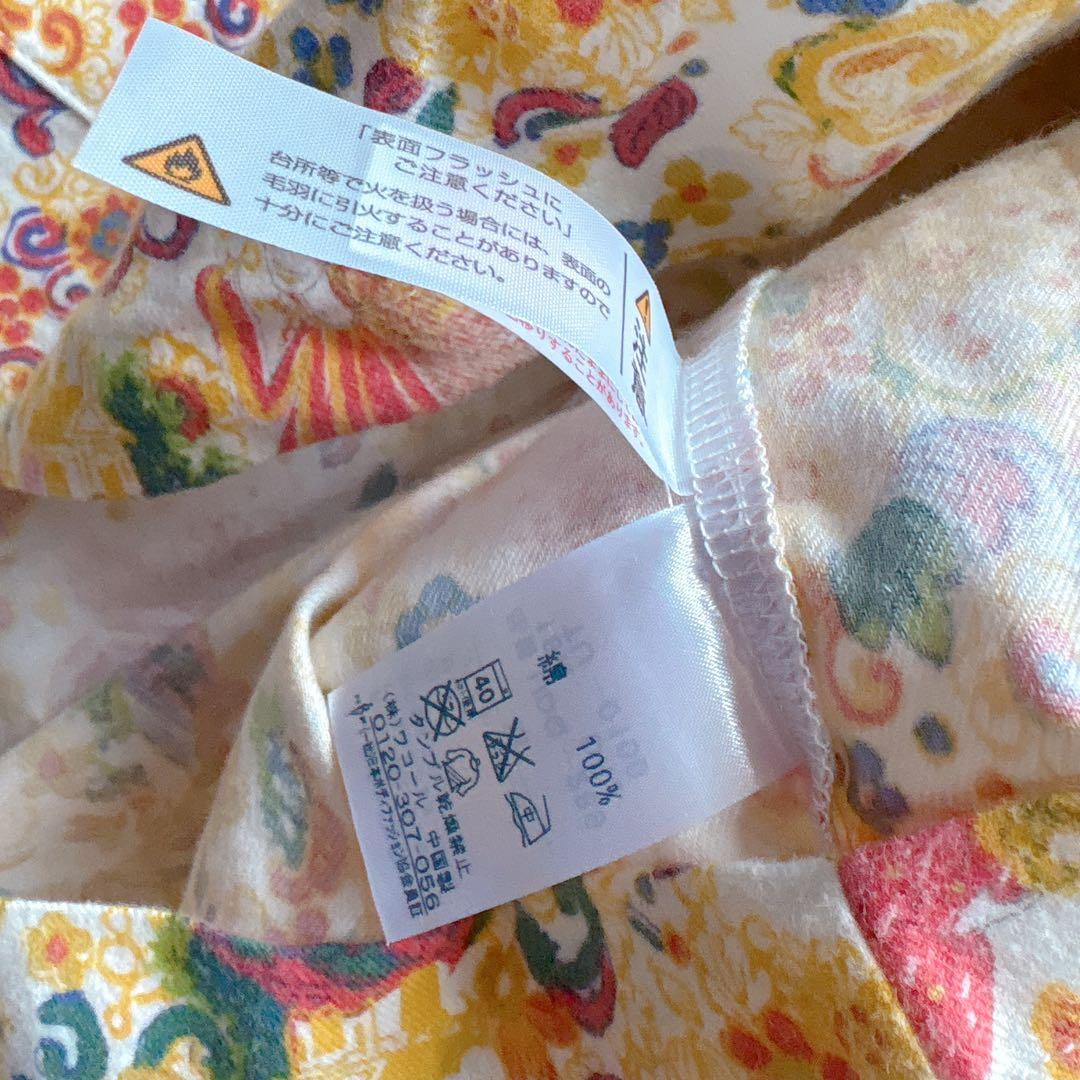 ツモリチサト　スリープ　パジャマ　セット　総柄イエロー