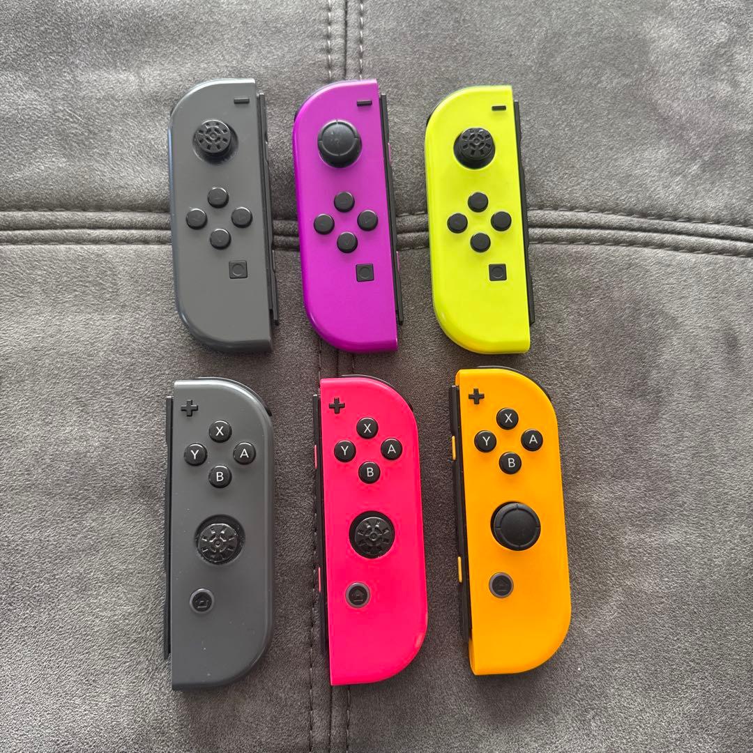【ジャンク品】任天堂 SWITCH 本体·ドッグ·ジョイコン セット まとめ売り