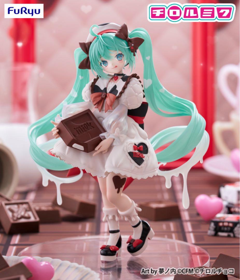 雪ミク×クロミ　初音ミク×チロルチョコ ミルクver. 桜ミク お花見コーデ