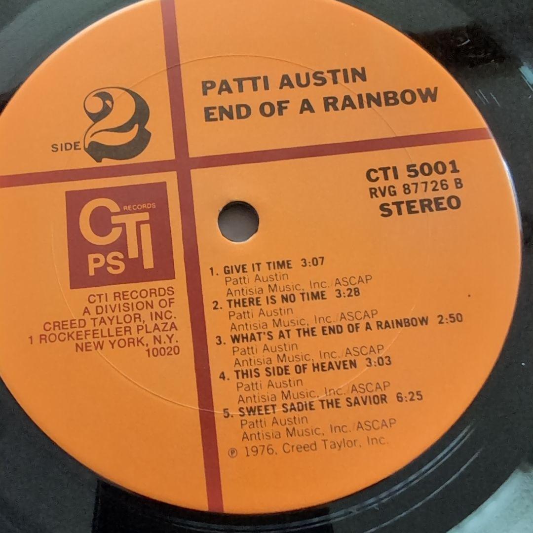 PATTI AUSTIN / END OF A RAINBOW / 輸入盤 LP