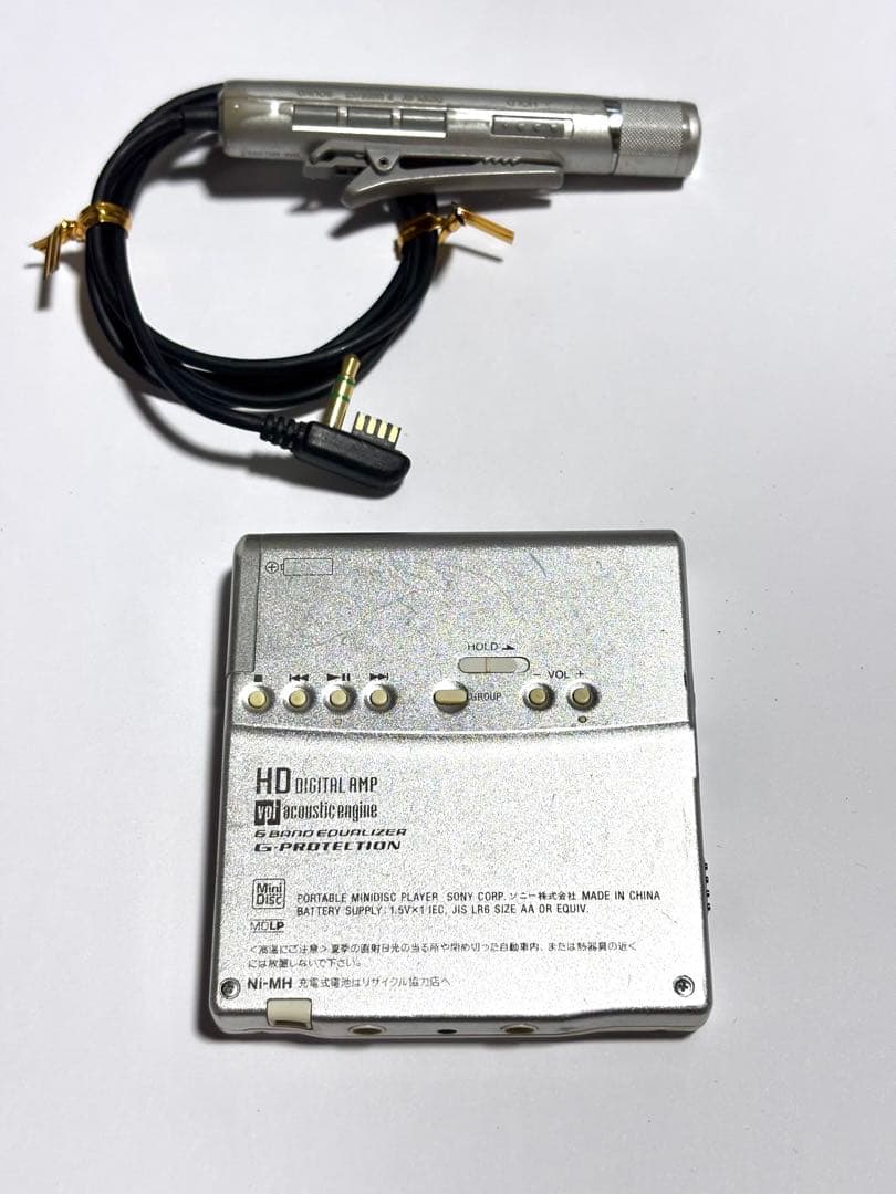 SONY MDウォークマン MZ-E730 動作品 リモコン付き