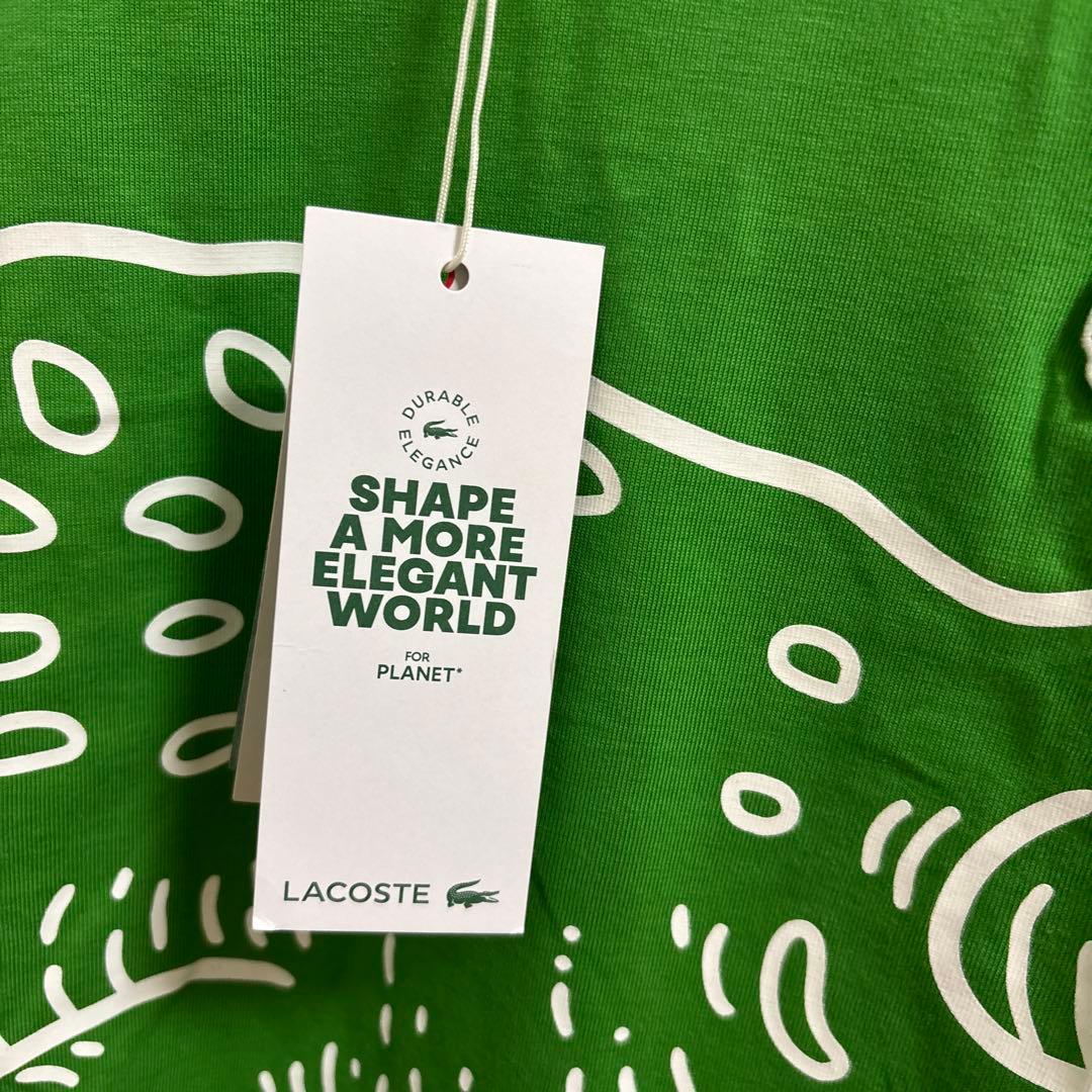 LACOSTE ビッグ クロコダイルTシャツ　US Lサイズ