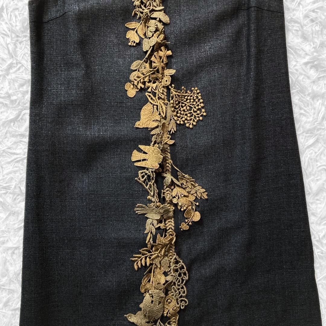 nämi様 タグ付 mina perhonen フォレストパレード シルク 刺繍