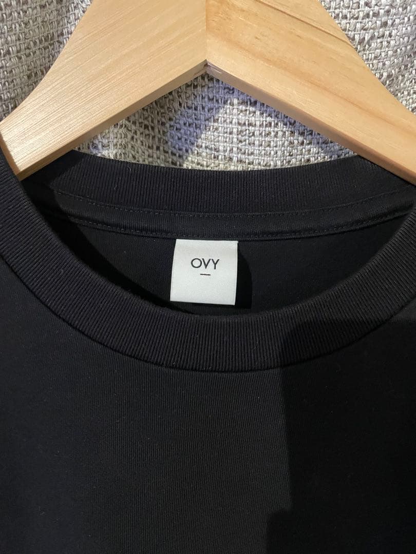 OVY Fine Cotton Basic pac T-shirts白黒1枚ずつ