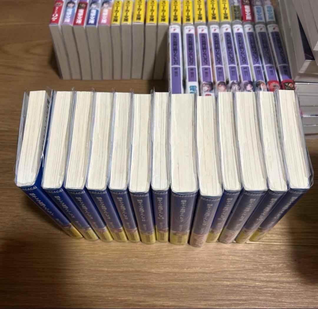 ライトノベルまとめ売り　初版帯付き多数