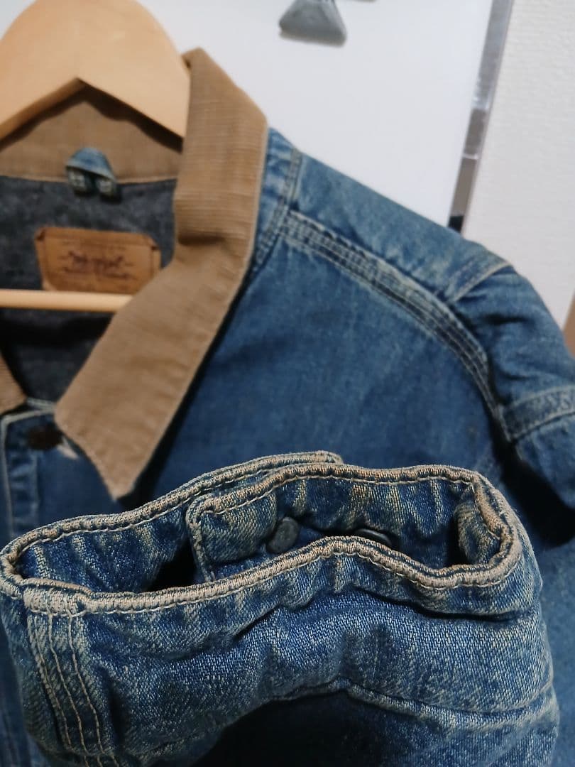 波*平様 USA製90sLevi'sカバーオール裏地ボアSize40アメカジ