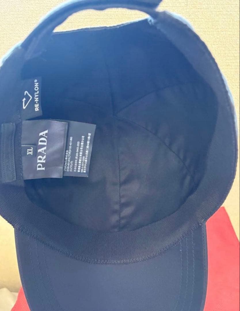 PRADA RE NYLON キャップ サイズ：XL