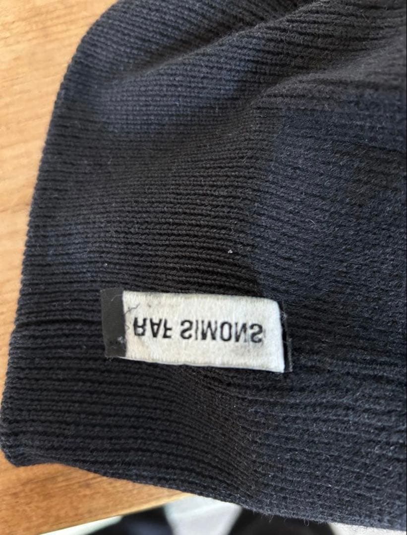 希少　RAF SIMONS 名作アーカイブラフシモンズ RS ビーニー
