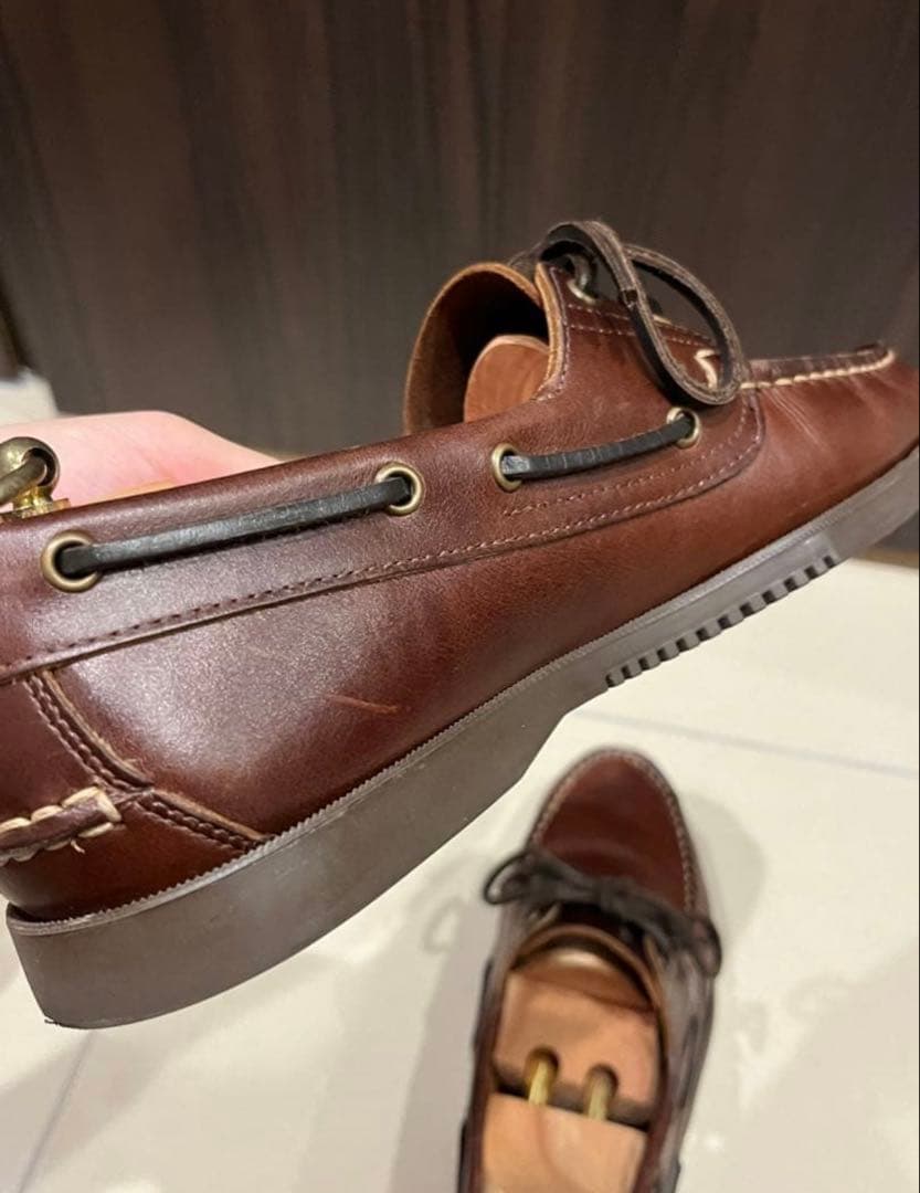 y*e様 paraboot BIRTH バース モカシン 6.5 マロン