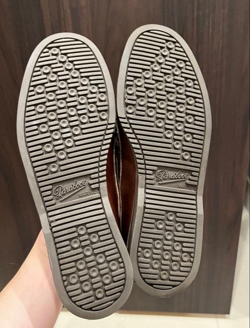y*e様 paraboot BIRTH バース モカシン 6.5 マロン