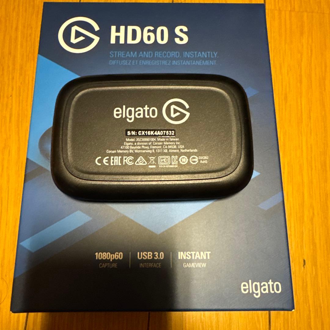 ビデオキャプチャー・キャプチャーボード Elgato Game Capture HD60 S