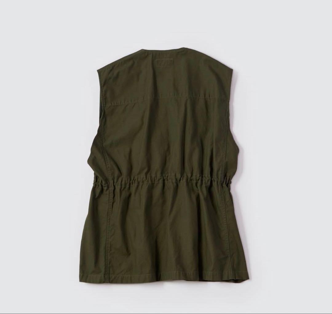 Oblada オブラダ Sleeveless Military Jacket