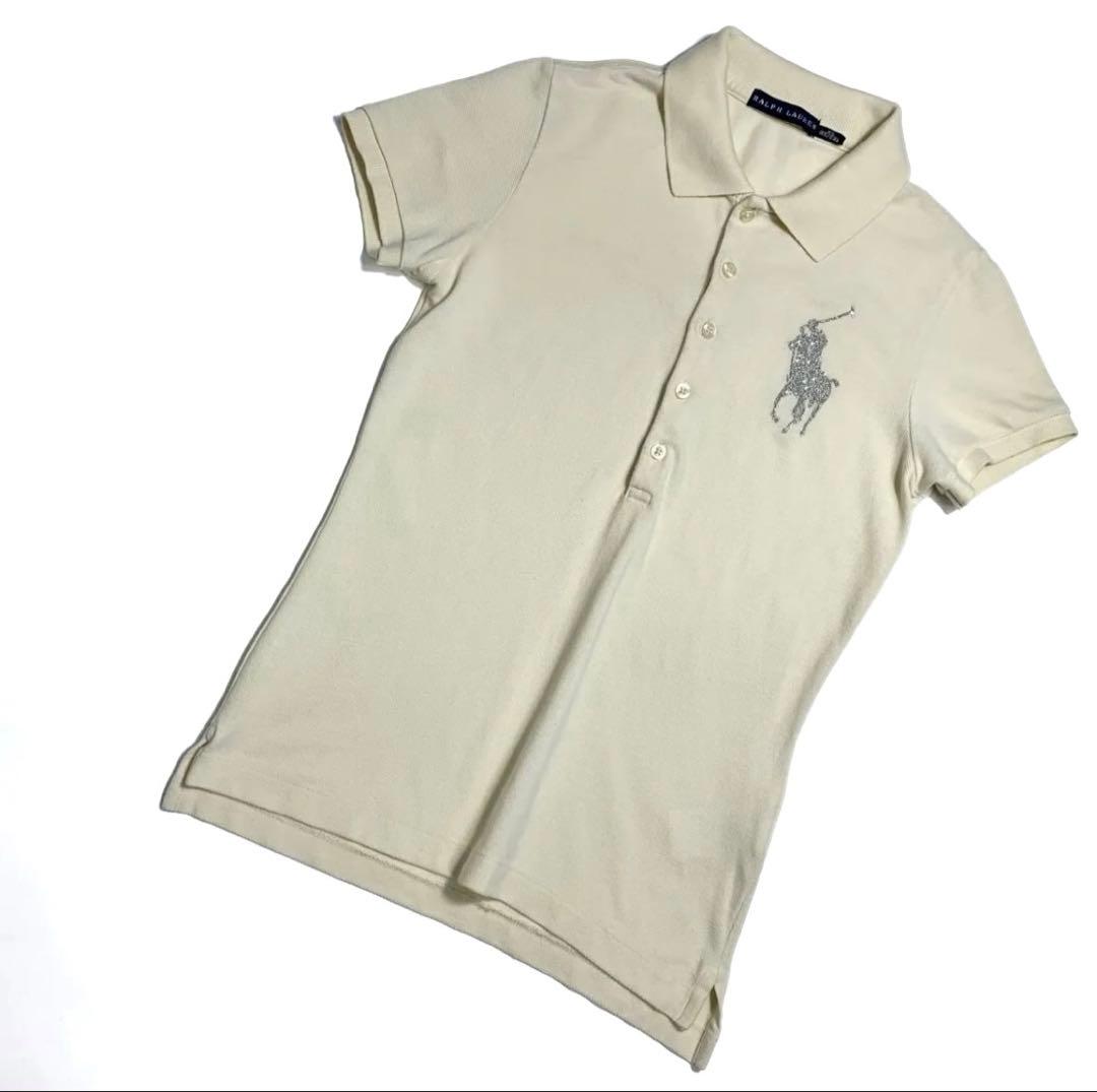 ビッグポニー✨【Ralph Lauren】ポロシャツ ラインストーン