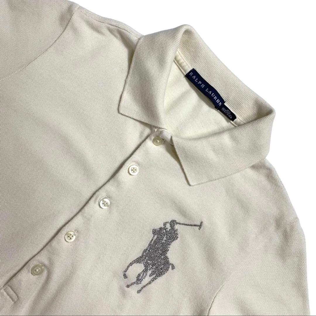 ビッグポニー✨【Ralph Lauren】ポロシャツ ラインストーン