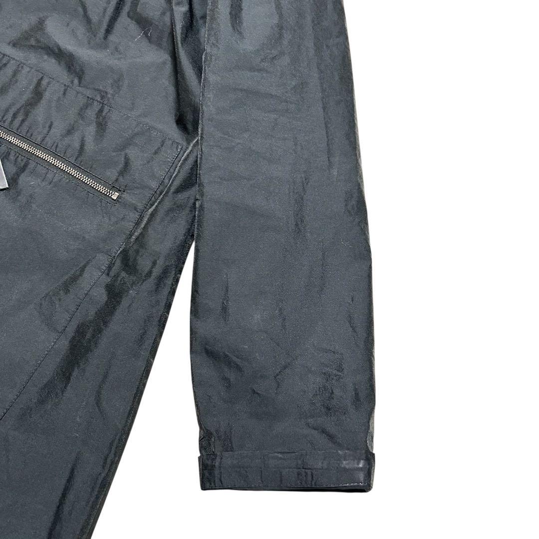 CIVIDINI トレンチコート ナイロン ウール カシミヤ 黒 ユニセックス