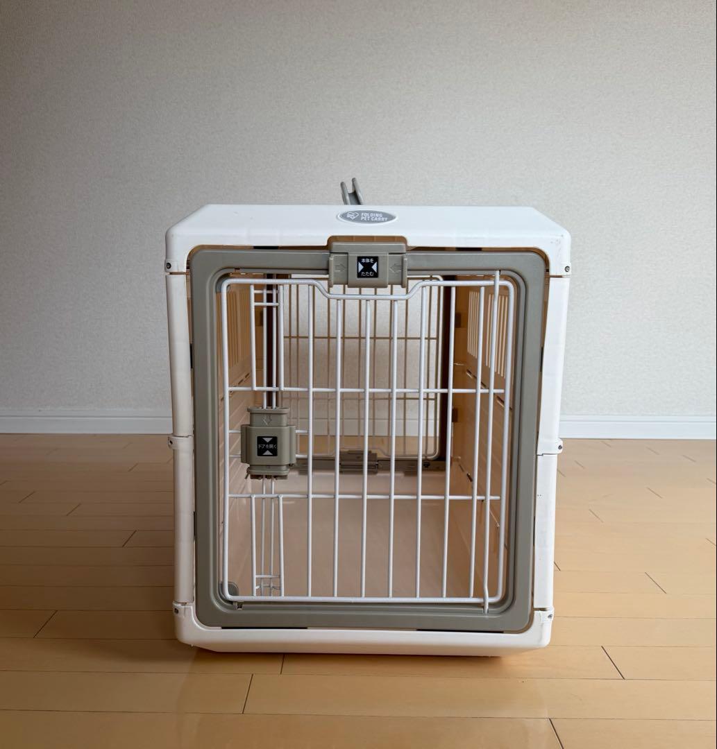 キャリーケース 犬 プラキャリー 折りたたみペットキャリー 中型犬 大型犬