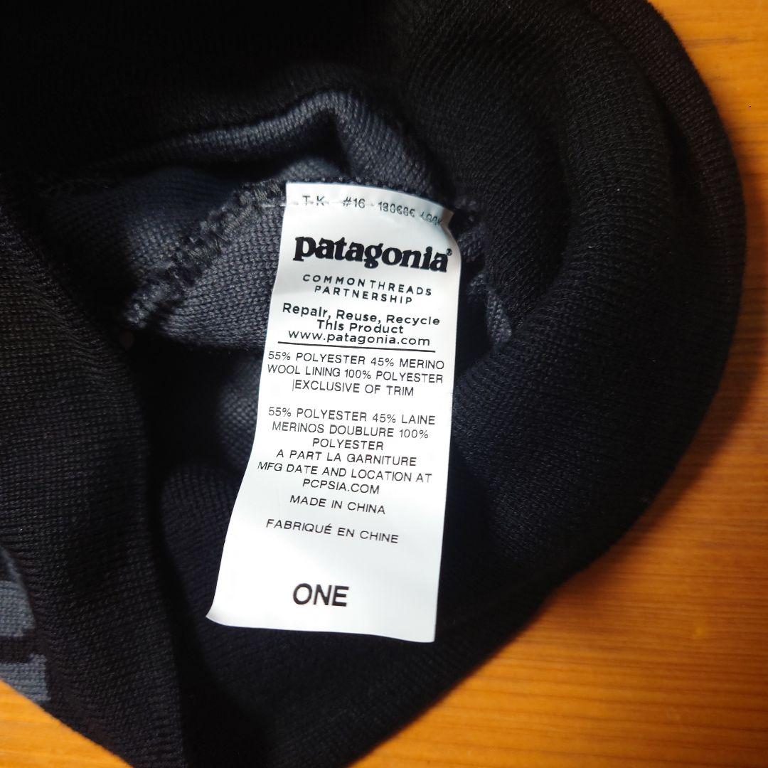 ジムニーですけど…専用patagonia 正規品 ビーニーハット　黒 ニット帽