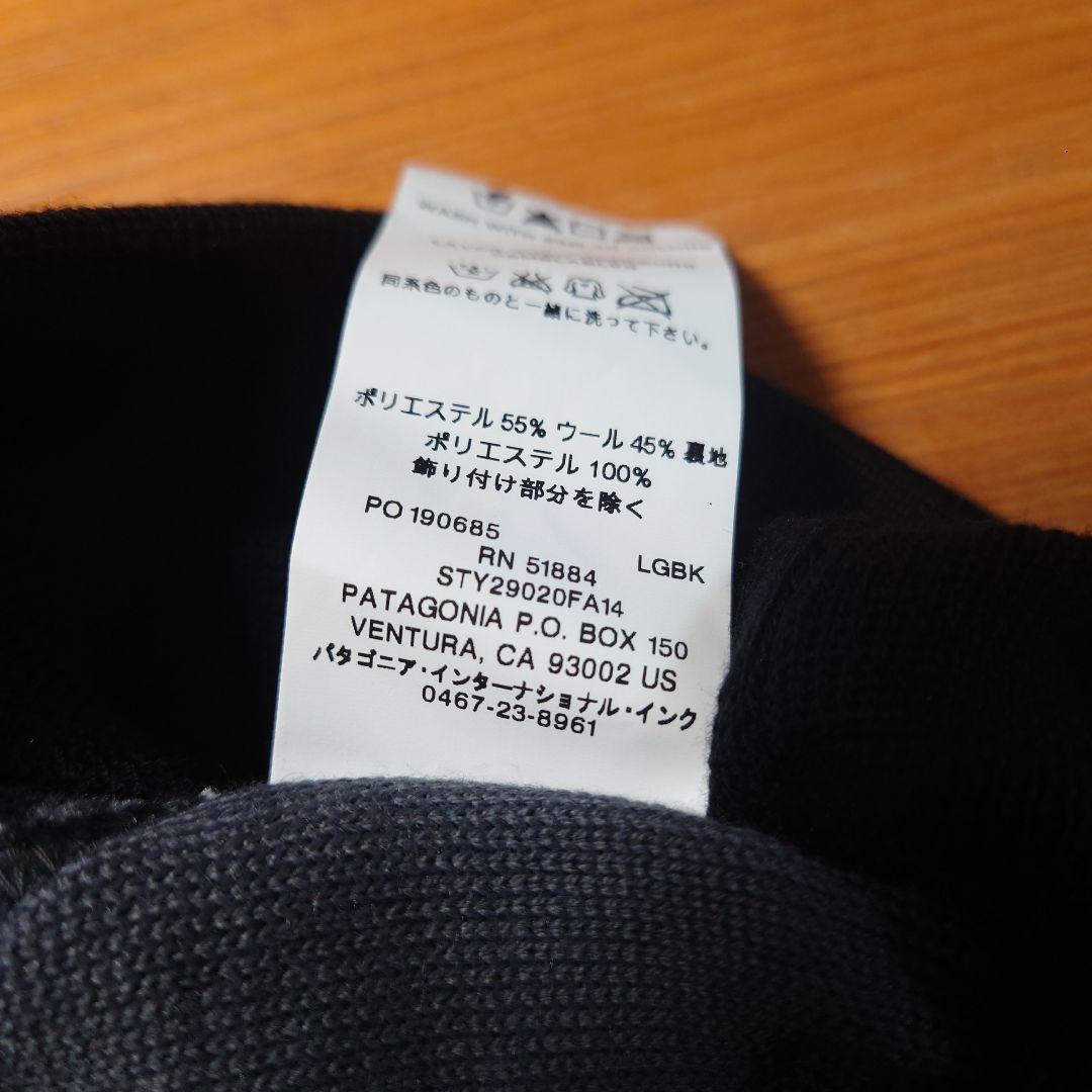 ジムニーですけど…専用patagonia 正規品 ビーニーハット　黒 ニット帽
