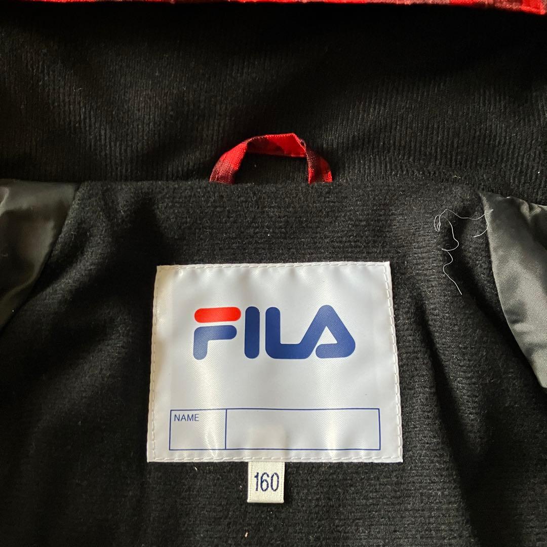 #13K✨FILA✨スキー スノボ ウェア 上下セット160 キッズ 迷彩