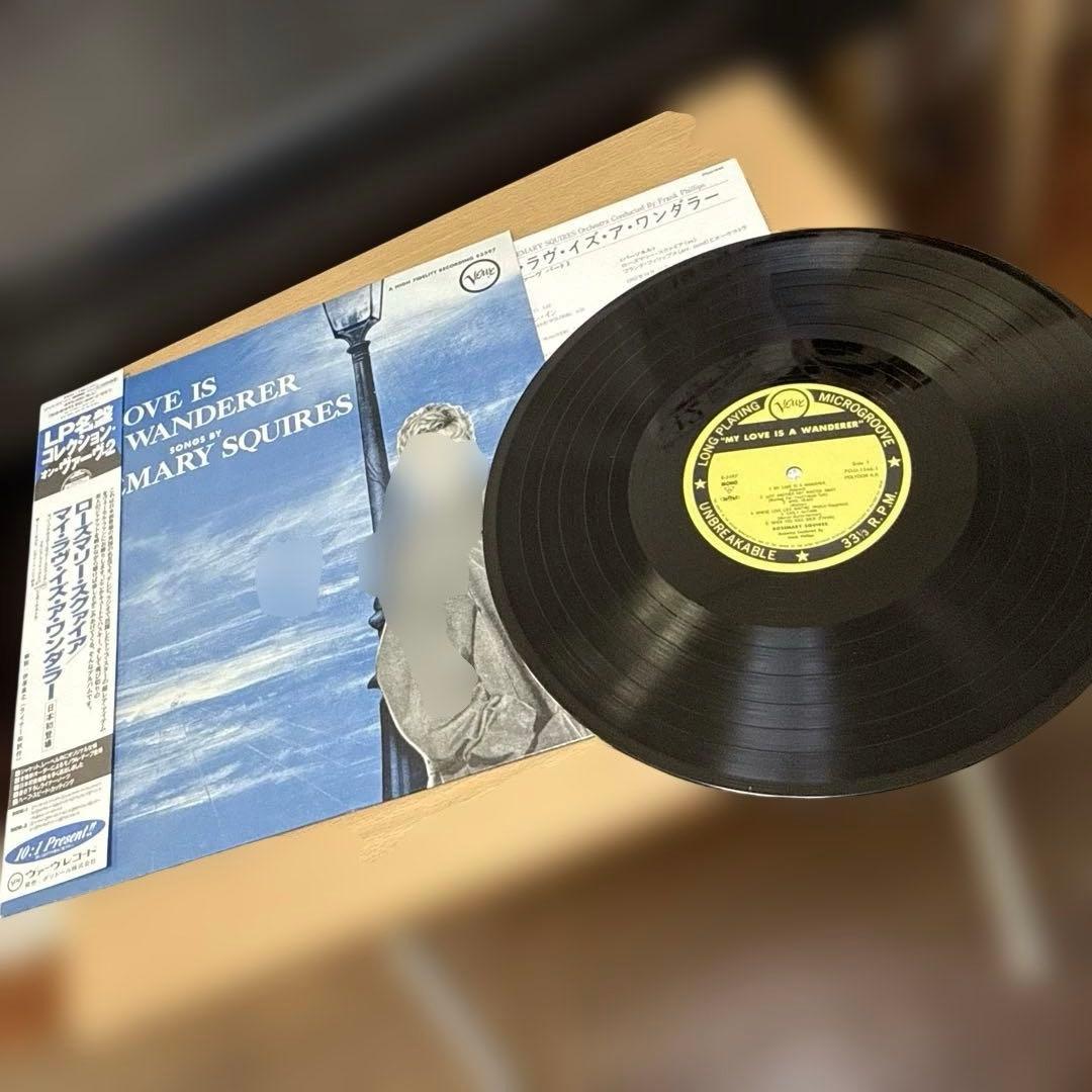 LP JAZZ vocal5枚/ローズマリースクアイアー他　駄盤無し　送料無料