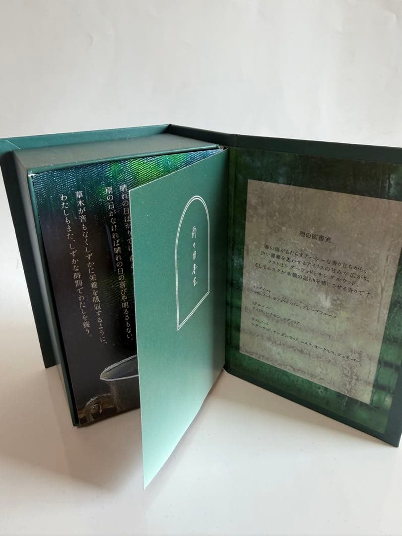 リブロアリア 雨の図書室 libroaria 50ml 香水