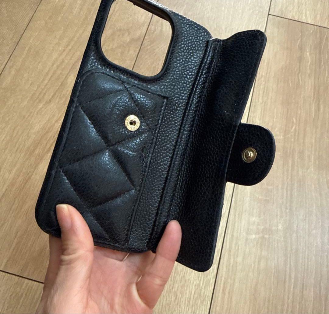 格安！CHANEL iPhoneケース マトラッセ 13pro 14pro