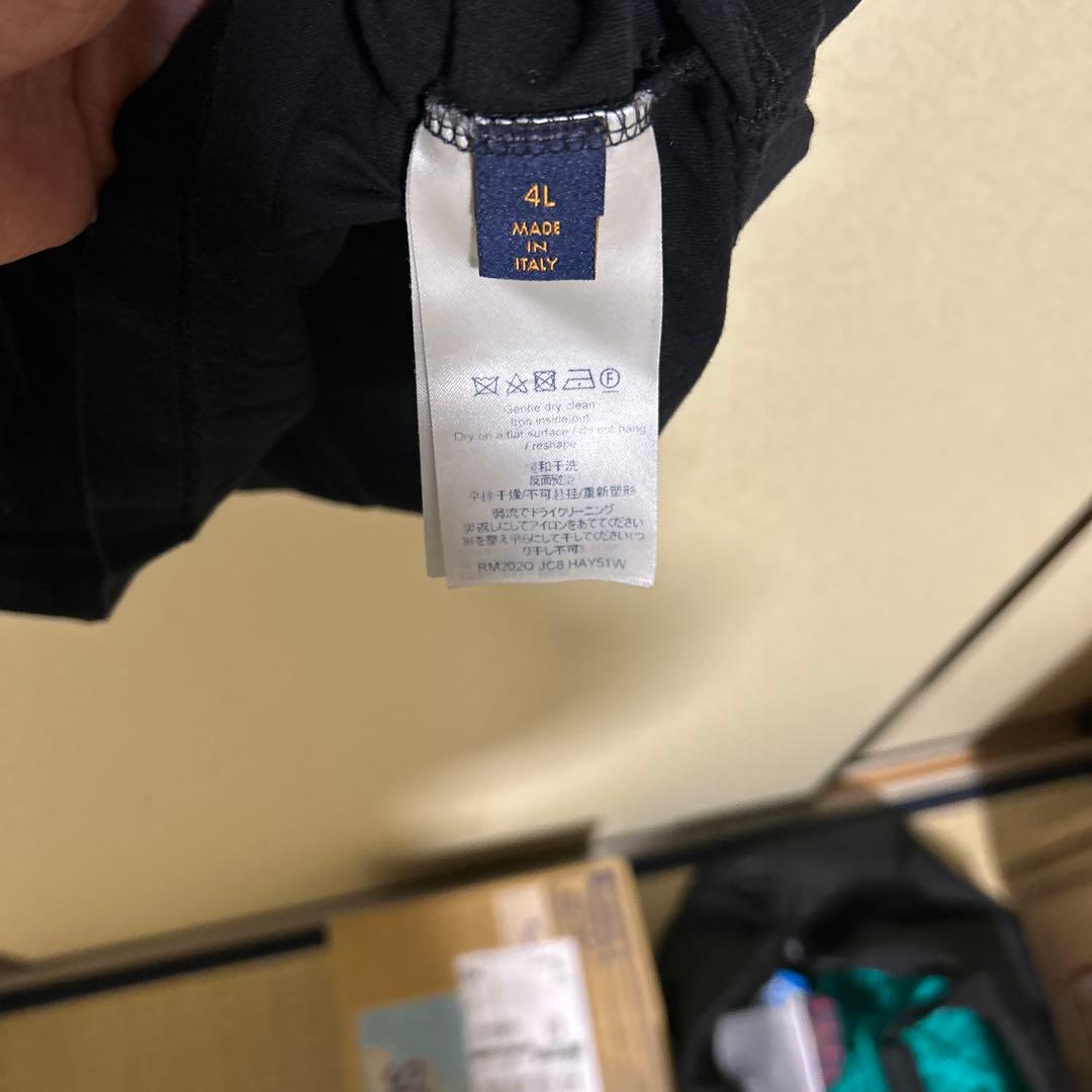 LOUISVUITTONルイヴィトンTシャツモノグラムコットンメンズVネック4L
