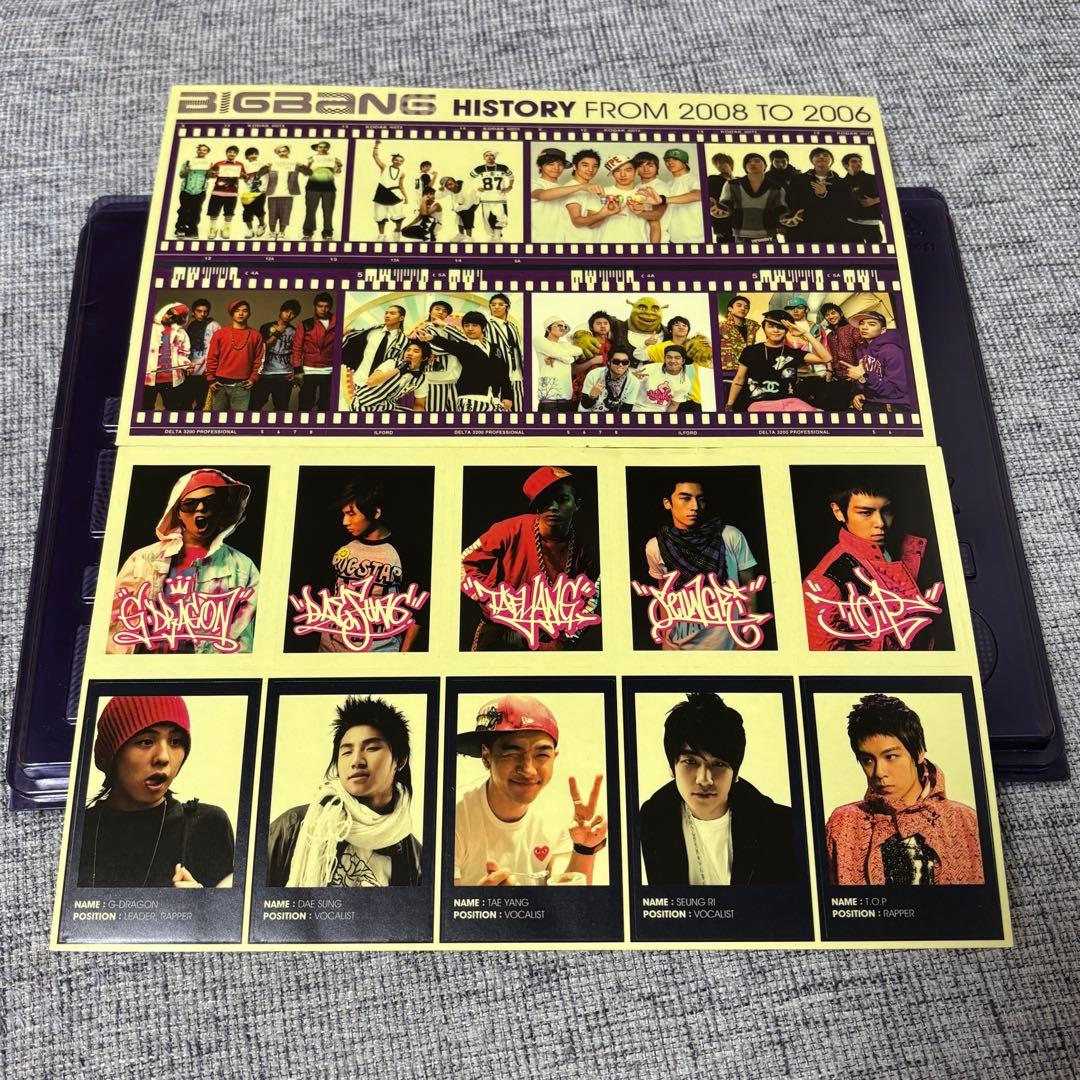 BIGBANG 1st写真集 HISTORY FROM 2008 to 2006