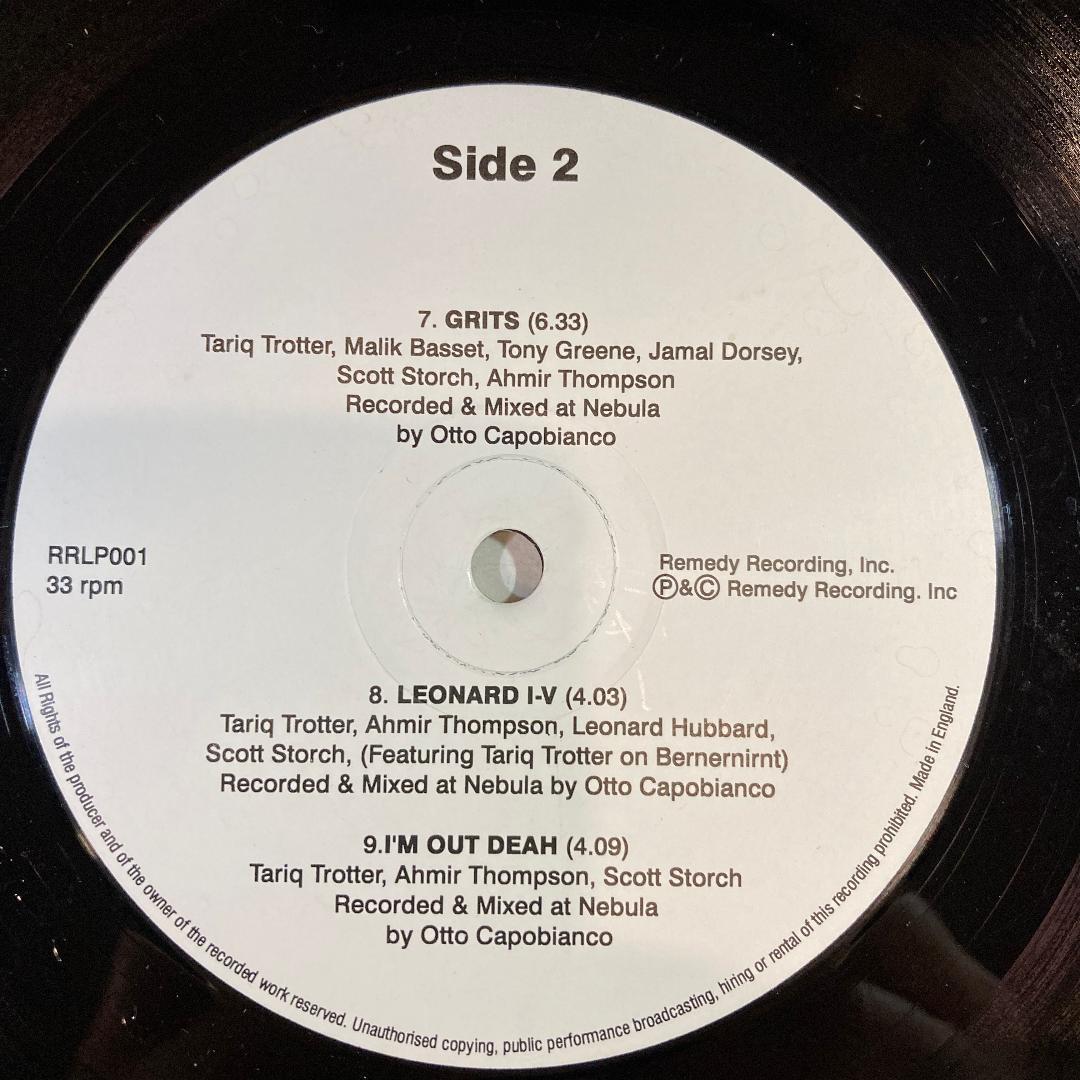THE ROOTS - ORGANIX レコード US盤