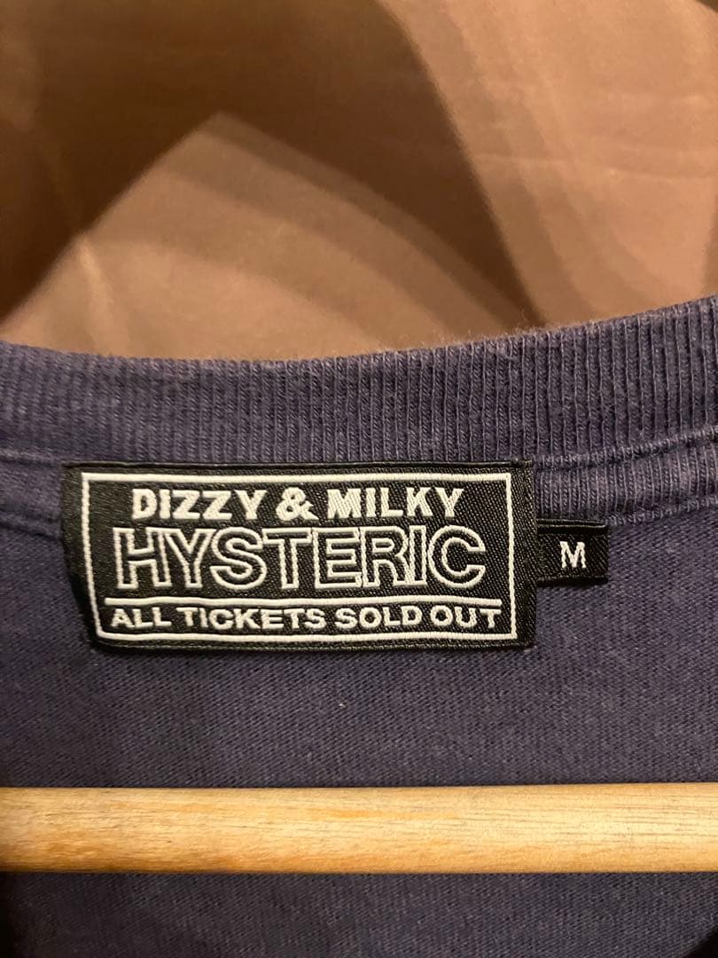 たHYSTERIC Tシャツ ネイビー　フロントT