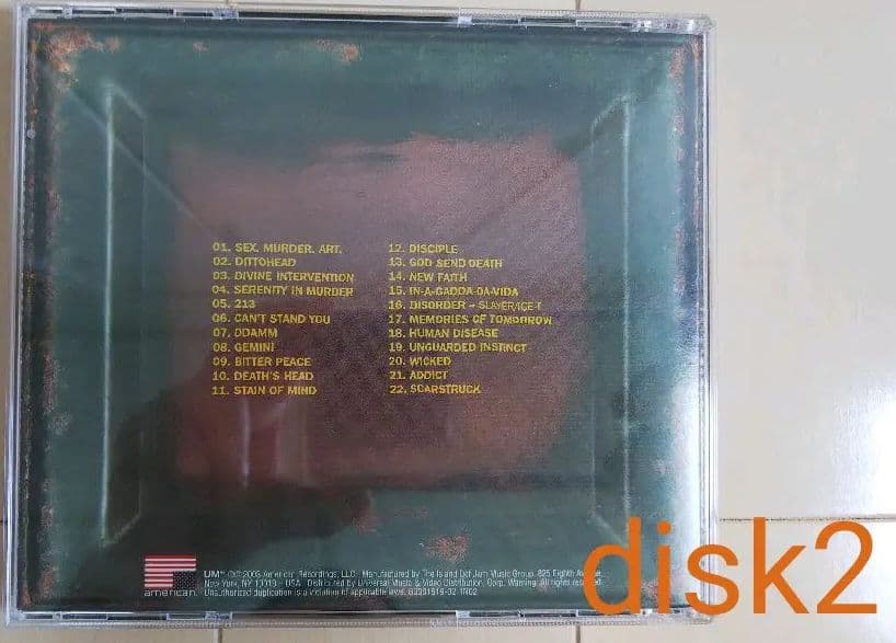 SLAYER / soundtrack to the apocalypse 廃盤