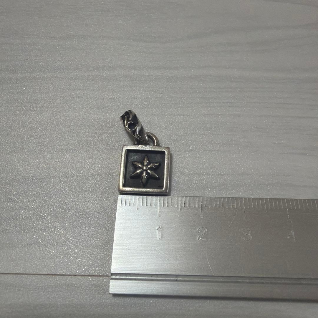 Chrome Heartsフレームドスターチャーム925