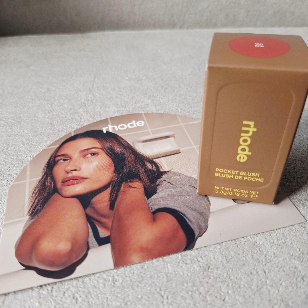 正規品 新品 rhode Pocket Blush tan line（新色）