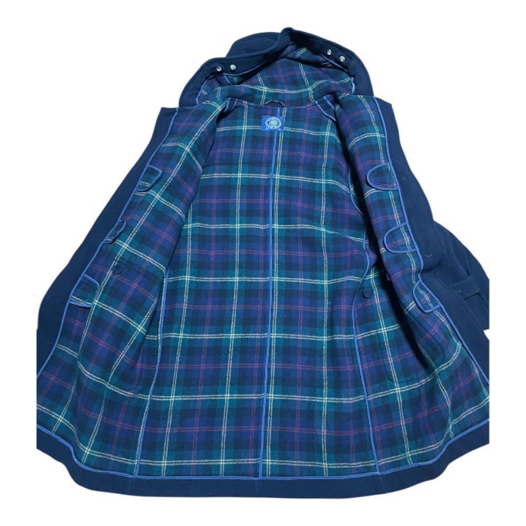 J.PRESS　ロングダッフルコート　LL チェック