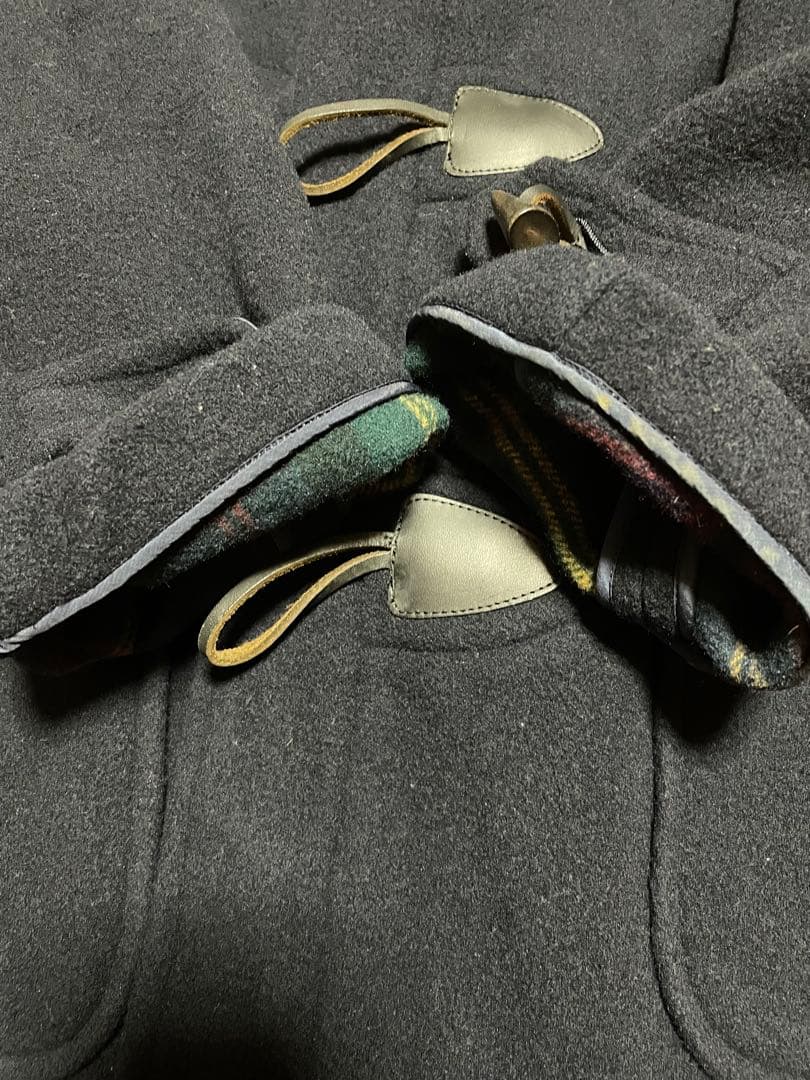 J.PRESS　ロングダッフルコート　LL チェック