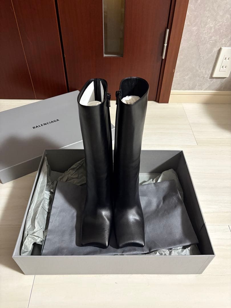 Balenciaga ショートブーツ 24~24.5 ブラック