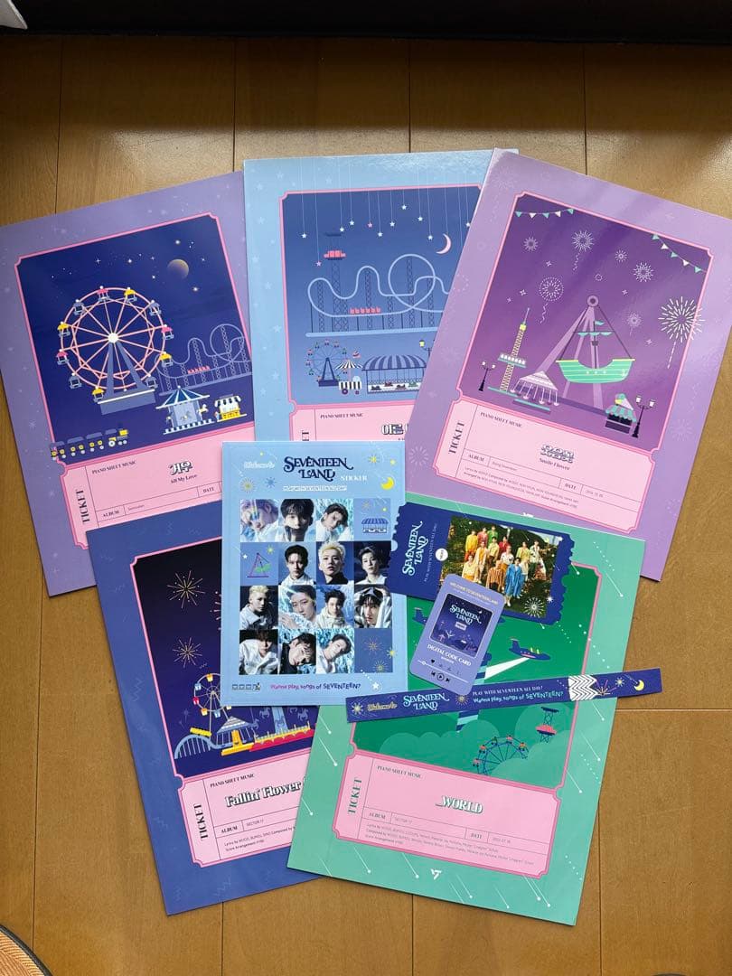 SEVENTEEN LAND 楽譜 DAY NIGHT セット