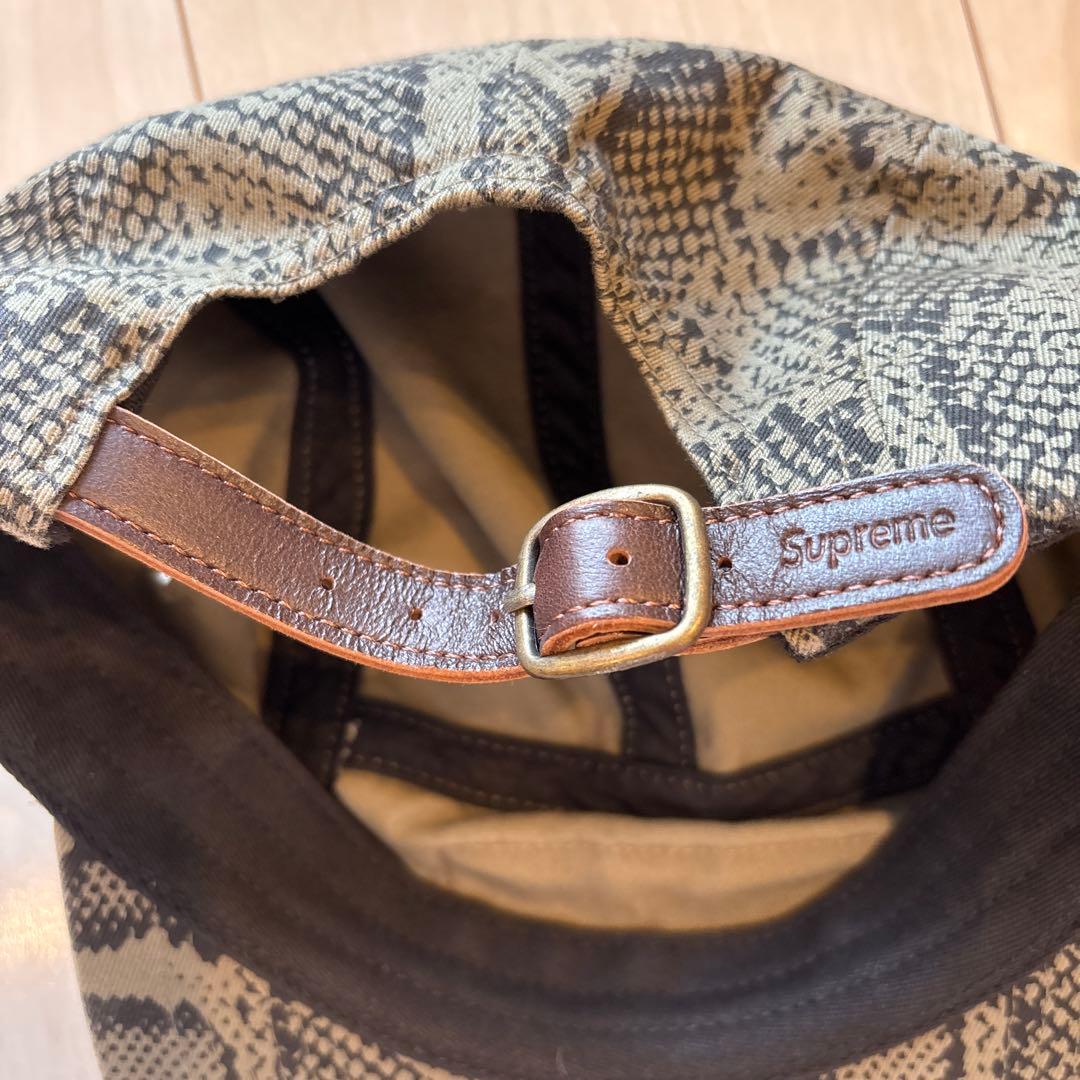 帽子 Supreme Washed Chino Twill Camp CapSnake