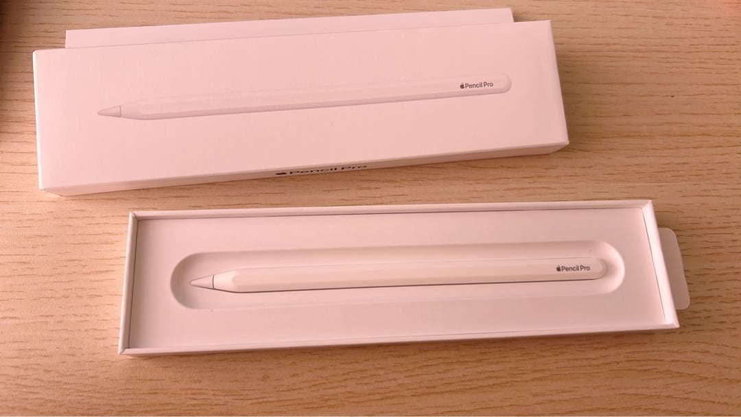 Apple Pencil Pro ホワイト 箱入り