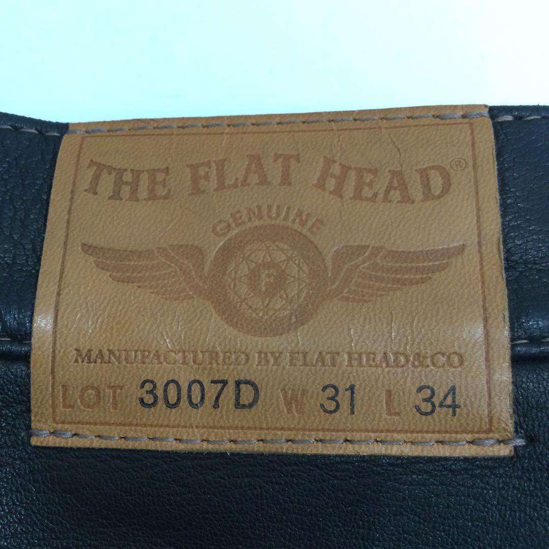 THE FLAT HEAD ディアスキンレザーパンツ　69251112N04S