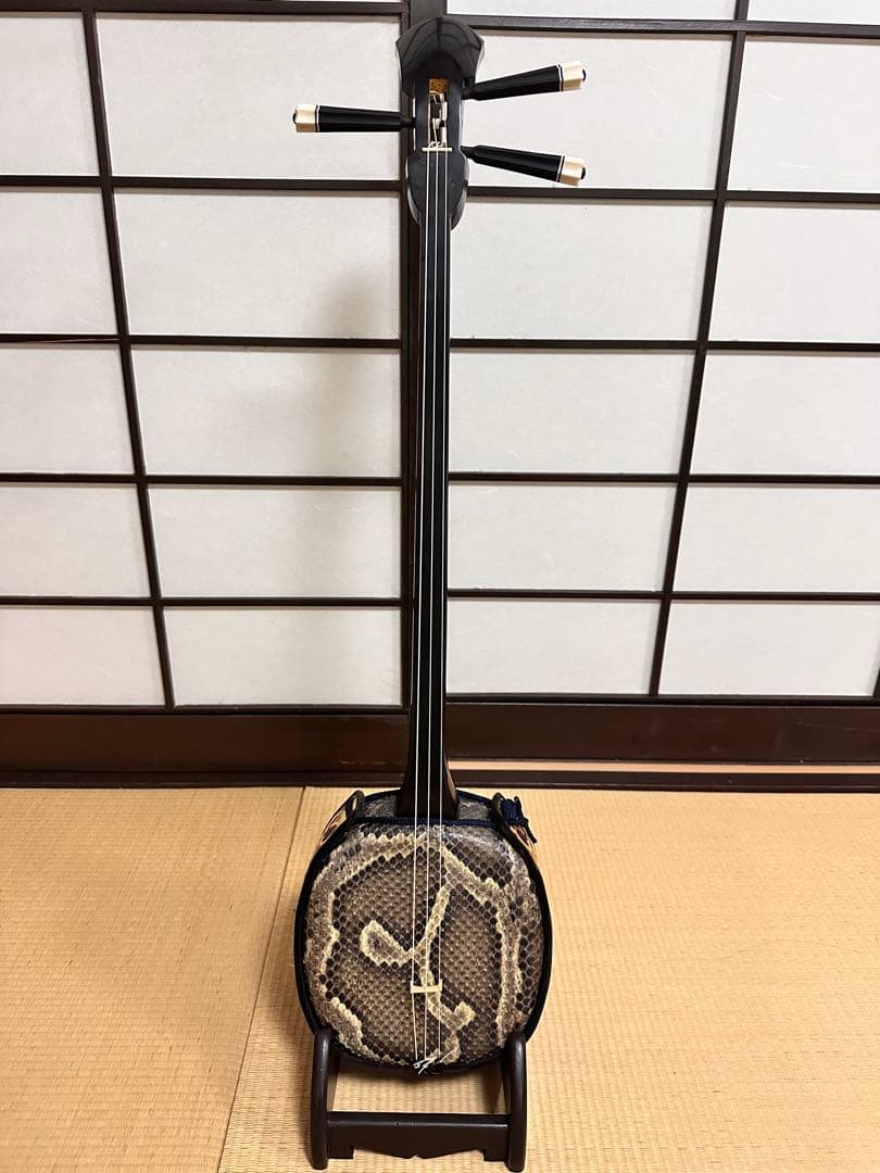 宮*郎様 さんしんの日企画 琉球楽器またよし 最高級三線 江戸與那城型 ケース付