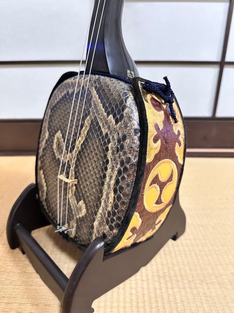 宮*郎様 さんしんの日企画 琉球楽器またよし 最高級三線 江戸與那城型 ケース付