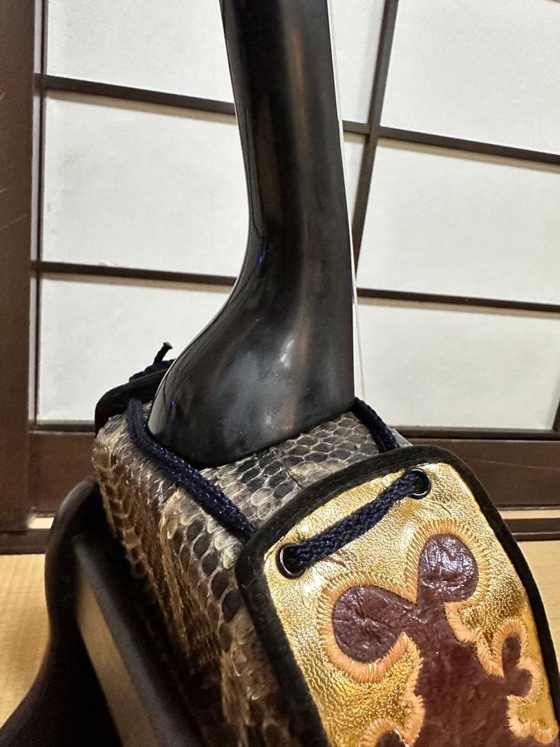 宮*郎様 さんしんの日企画 琉球楽器またよし 最高級三線 江戸與那城型 ケース付