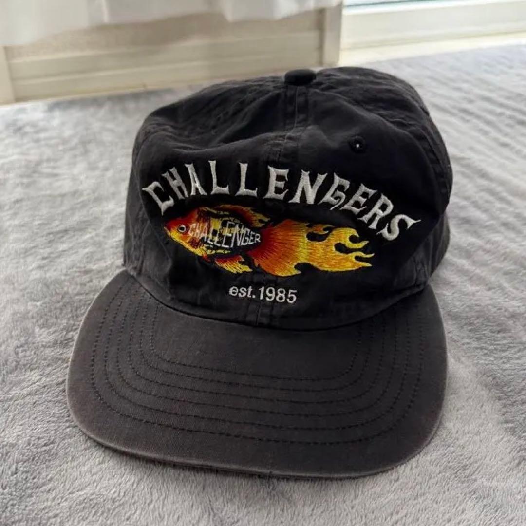 帽子 CHALLENGER Flame Fish Cap