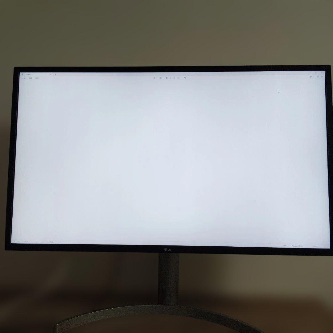 LG 32UL750 32インチ4kモニター