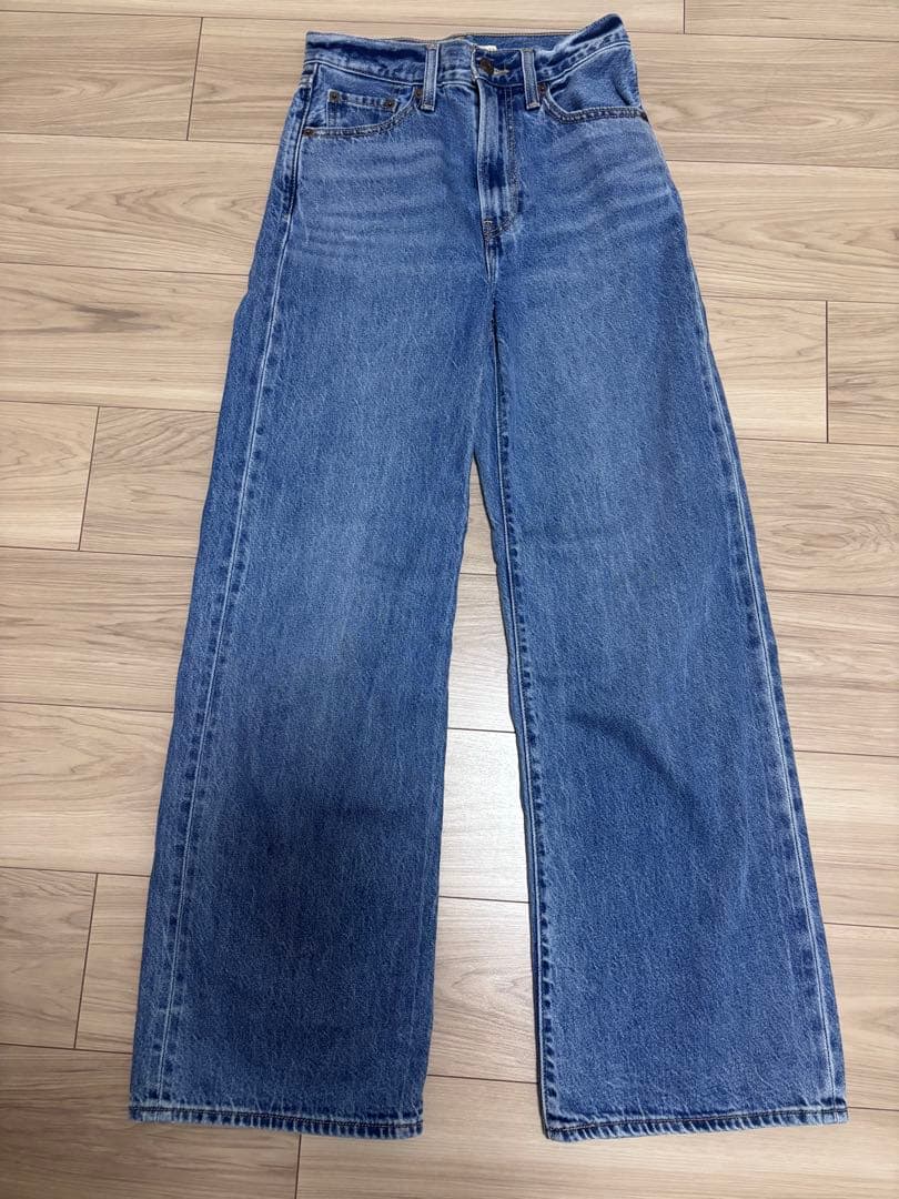 ジーンズ デニムパンツ 別注「LEVI’S」RIBCAGE WIDE LEG
