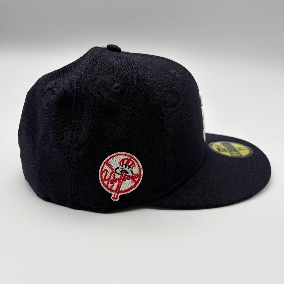 ニューエラ NEW ERA ヤンキース 漢字 ネイビー キャップ 7 3/8