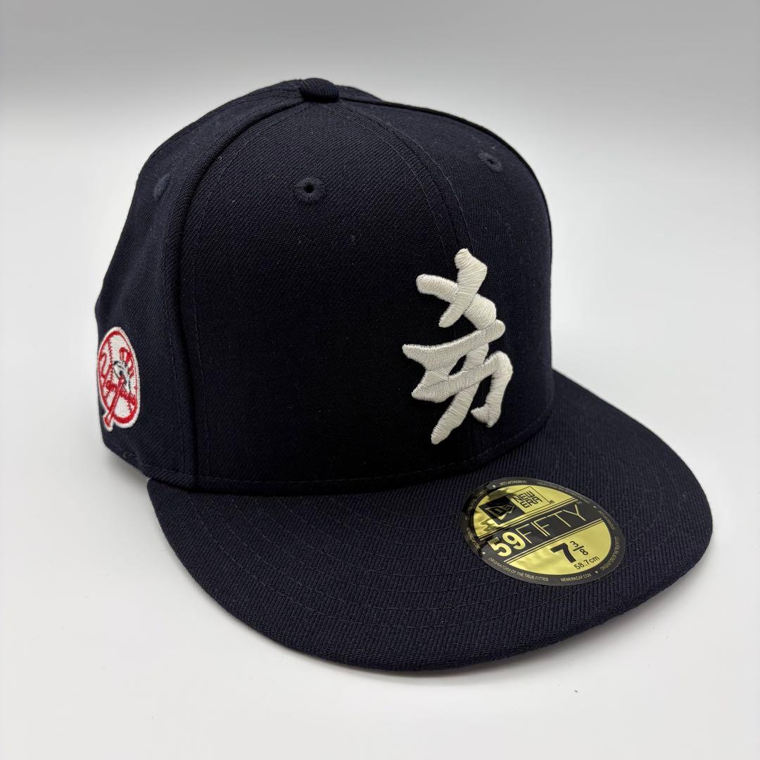 ニューエラ NEW ERA ヤンキース 漢字 ネイビー キャップ 7 3/8