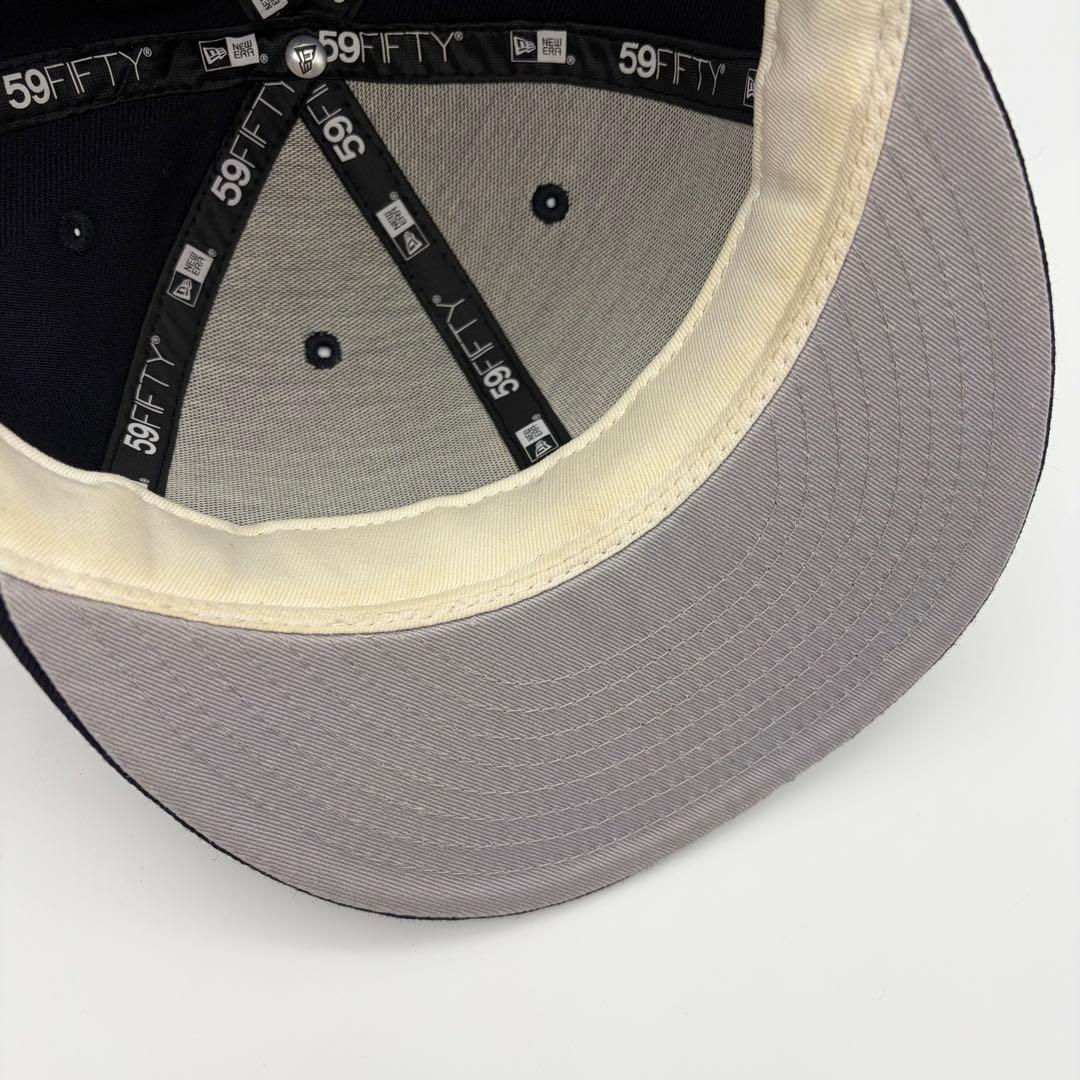 ニューエラ NEW ERA ヤンキース 漢字 ネイビー キャップ 7 3/8