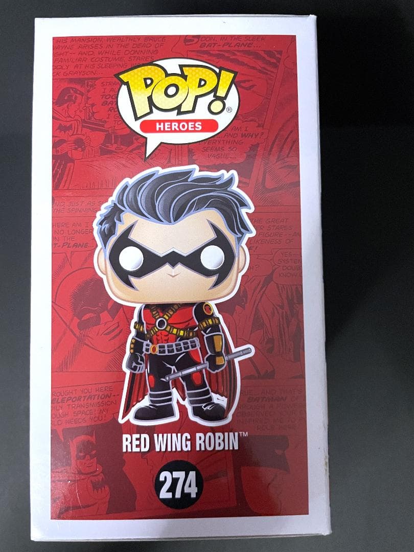 廃盤レア FUNKO POP 274 ロビン レッドウィング バットマン